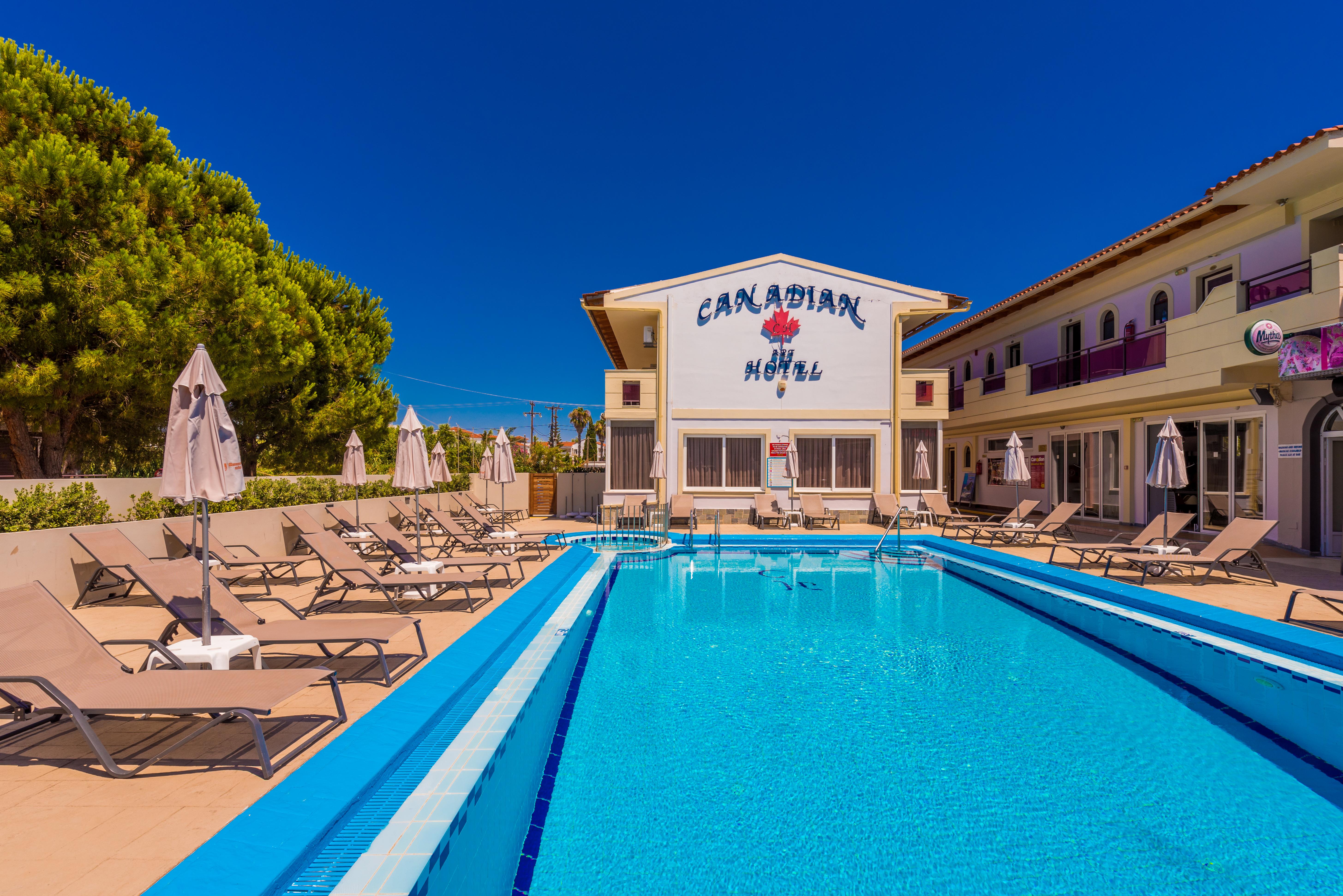 Canadian Hotel Laganas Exterior foto