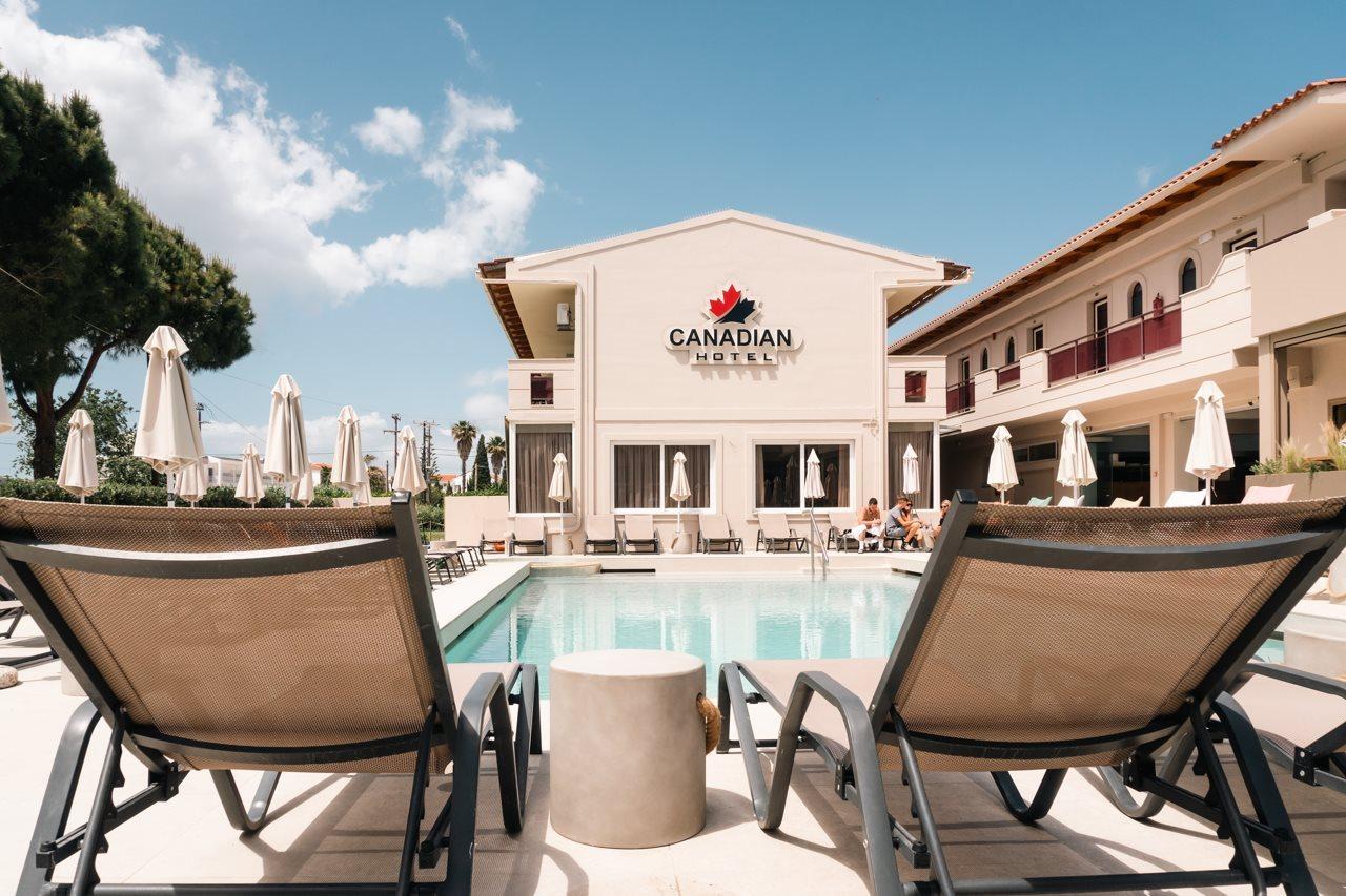 Canadian Hotel Laganas Exterior foto